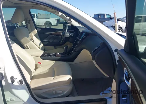 2018 Infiniti Q50 3.0T Luxe z USA, uszkodzony, nr VIN JN1EV7AP5JM361104